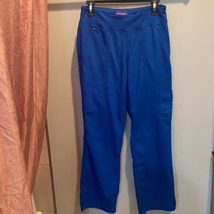 Royal blue scrub pants
